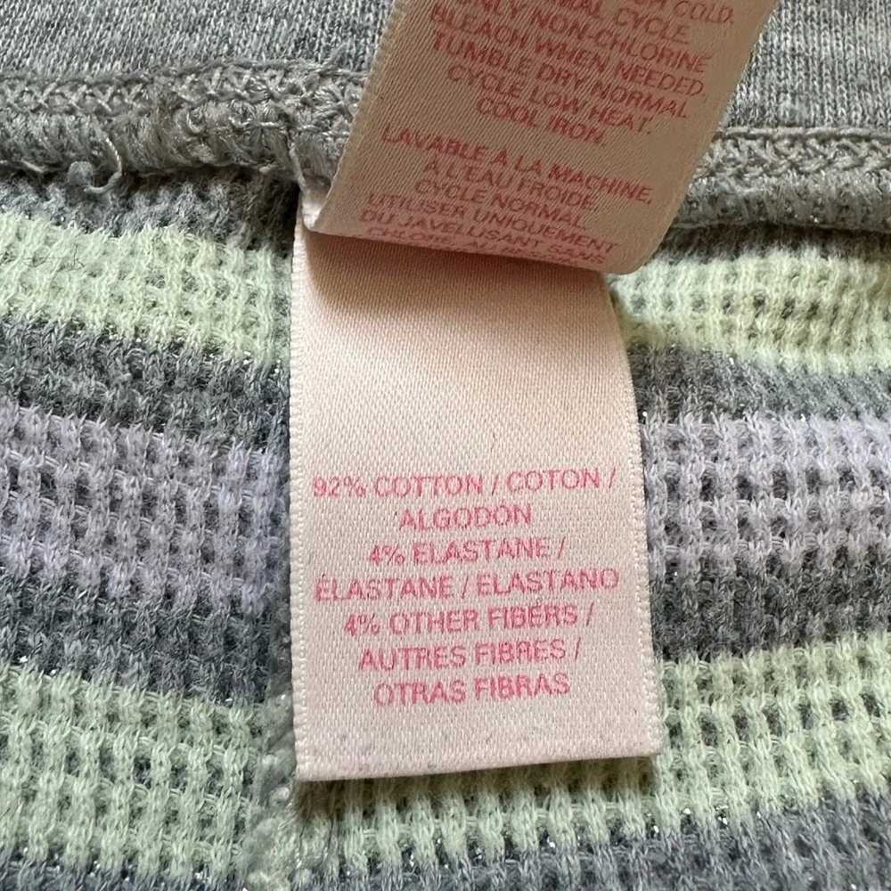 Victoria's Secret Waffle Long Sleeve Jogger Pajama Set - Picture 7 of 8